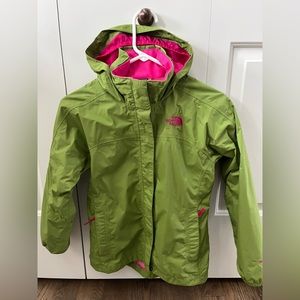 Northface Girls Rain Jacket (M) 10/12